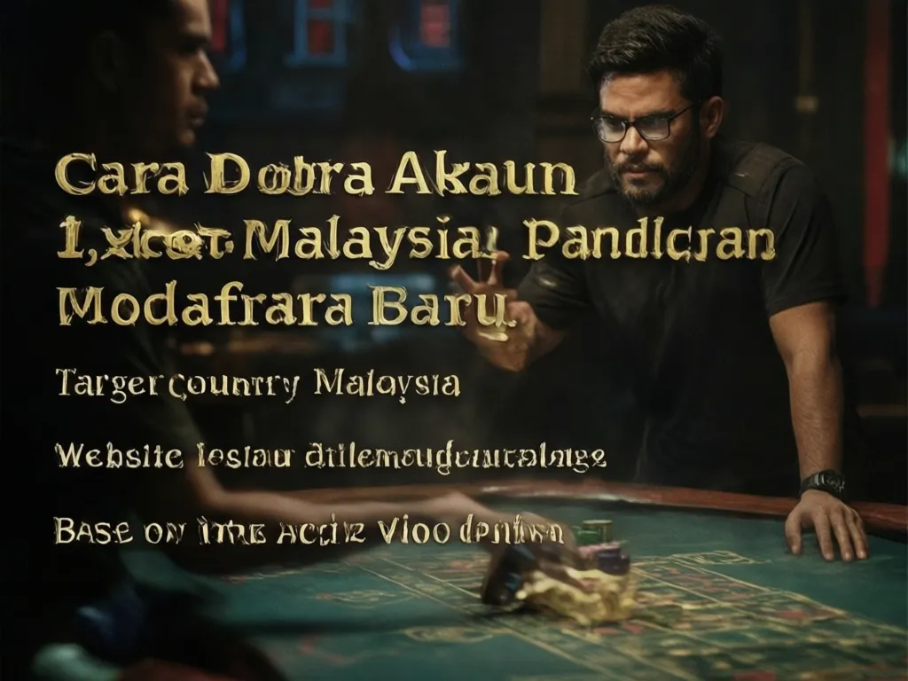 Cara Daftar Akaun 1xbet
